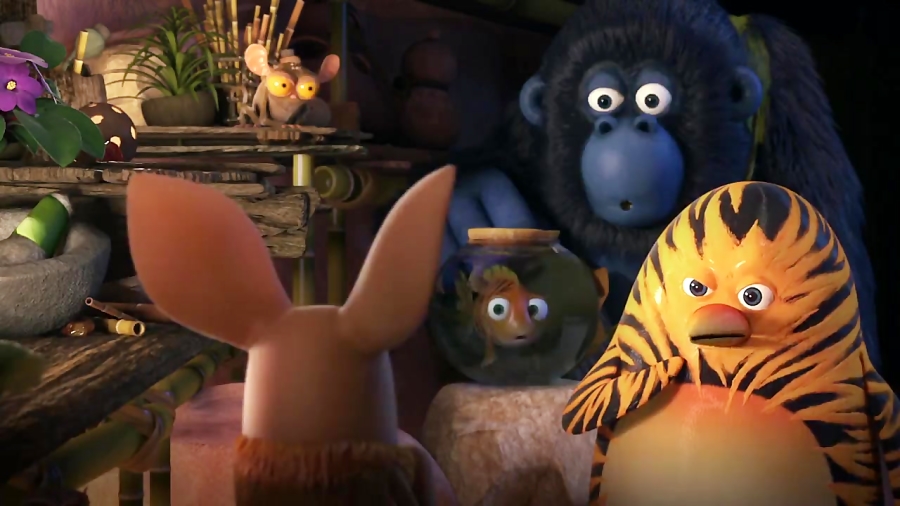 انیمیشن دار و دسته جنگلی های امدادگر - فصل 1 قسمت 3